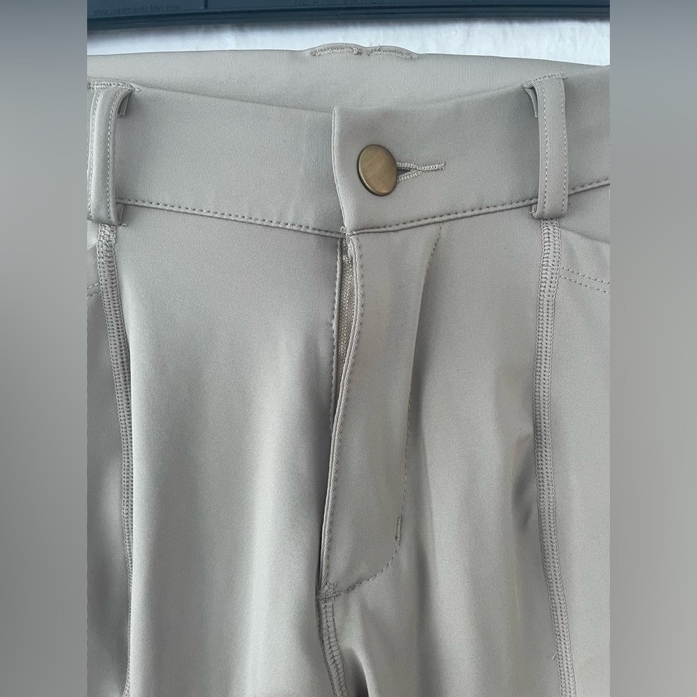 Beroy Equestrian tailored sportsman girls riding pants  Beige Youth; size 10 M - Picture 3 of 6